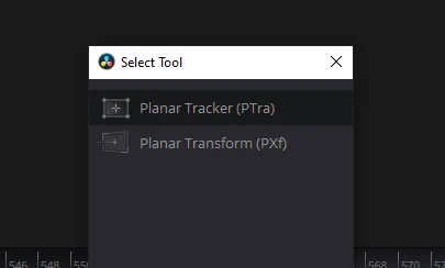 rastreo de movimiento planar