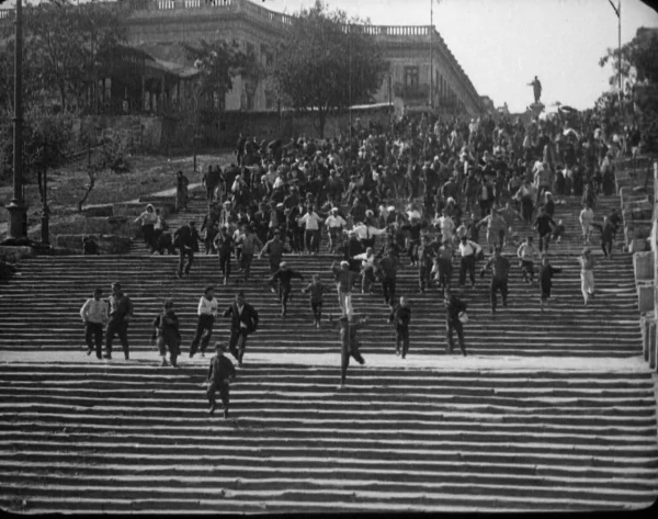 La escalera de Odessa en El acorazado Potemkin