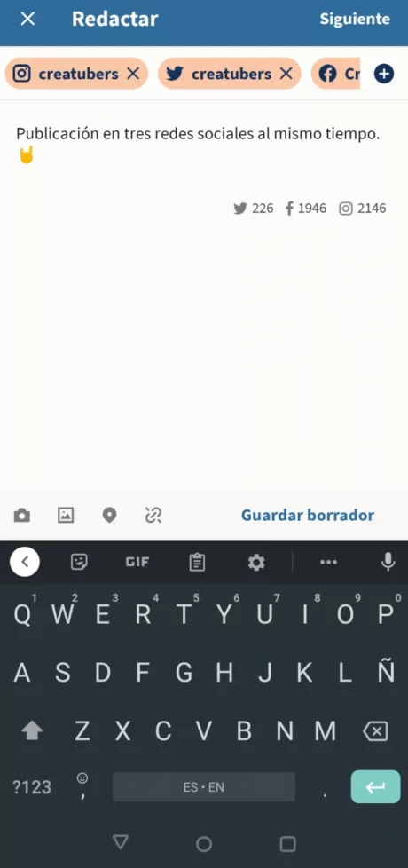 App Hootsuite en Android