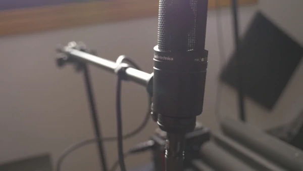 micrófono de condensador XLR Audio Technica AT2020