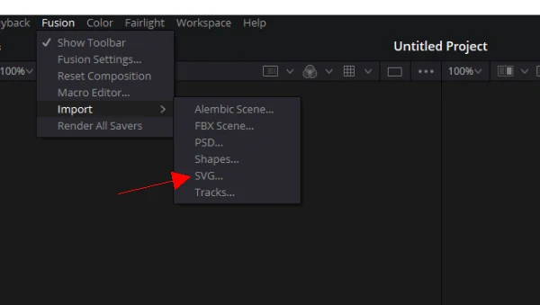importar svg en Fusion