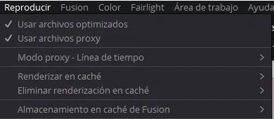 proxy en la línea de tiempo