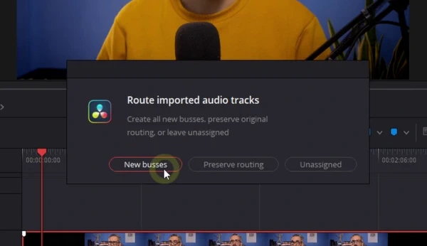 opciones al descomponer líneas de tiempo anidadas