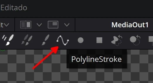 trazo en fusion con polyline Stroke