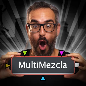 nodo multimezcla en davinci resolve 18.5