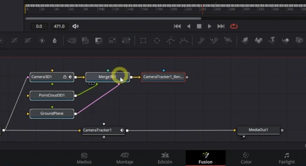 Nodos 3D creados automáticamente