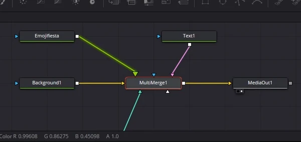 nodo multimezcla en Fusion