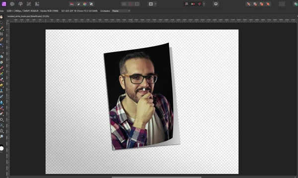 Deformación de malla en Affinity Photo