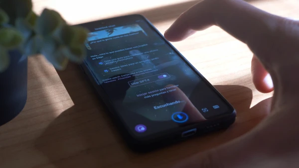 ChatGPT en Edge para móvil