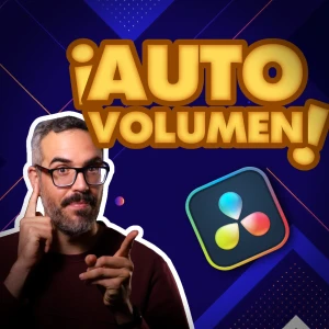 audio ducking en davinci resolve