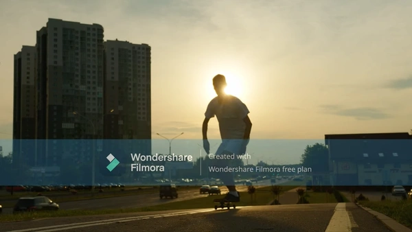 La considerada por muchos infausta marca de agua de Filmora