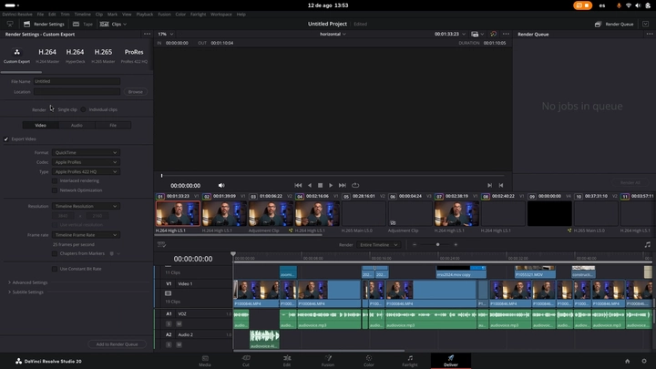 DaVinci Resolve en Fedora Linux