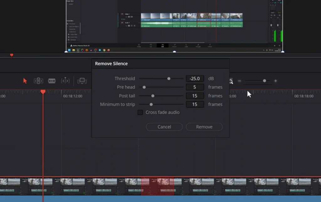 ripple delete silence